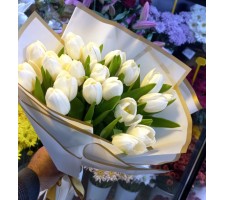 Beyaz Lale Buketi - 137