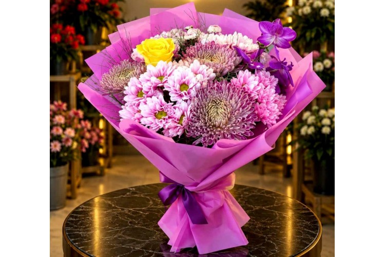 Karışık Pastel Buket - 143 Karışık Pastel Buket - 143