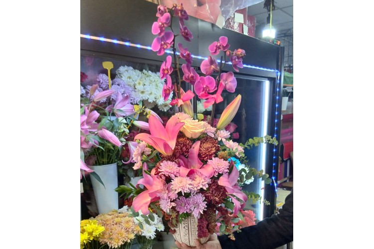 Orkideli Aranjman - 017 Orkideli Aranjman - 017